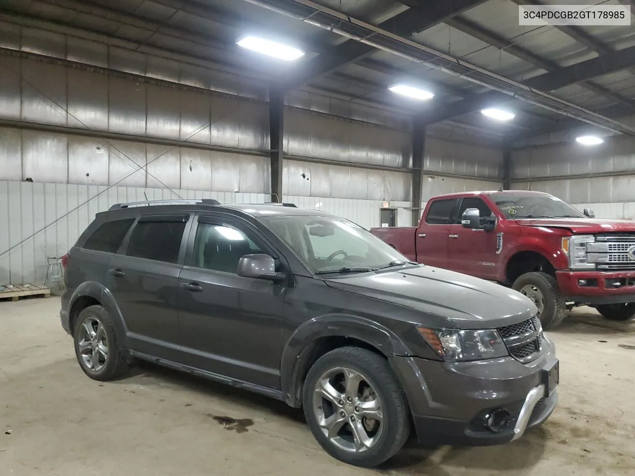 2016 Dodge Journey Crossroad VIN: 3C4PDCGB2GT178985 Lot: 76726264