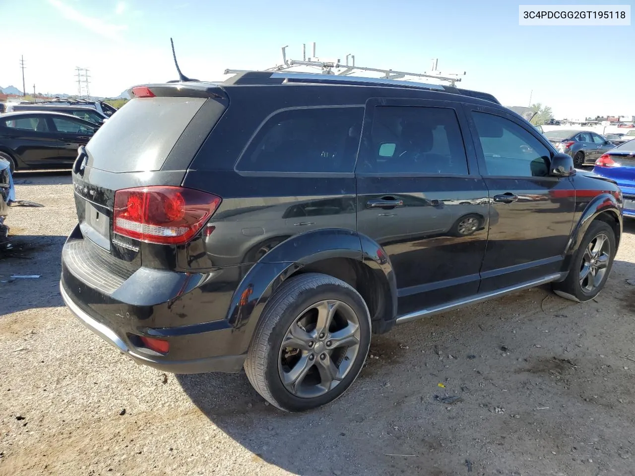 2016 Dodge Journey Crossroad VIN: 3C4PDCGG2GT195118 Lot: 77001404