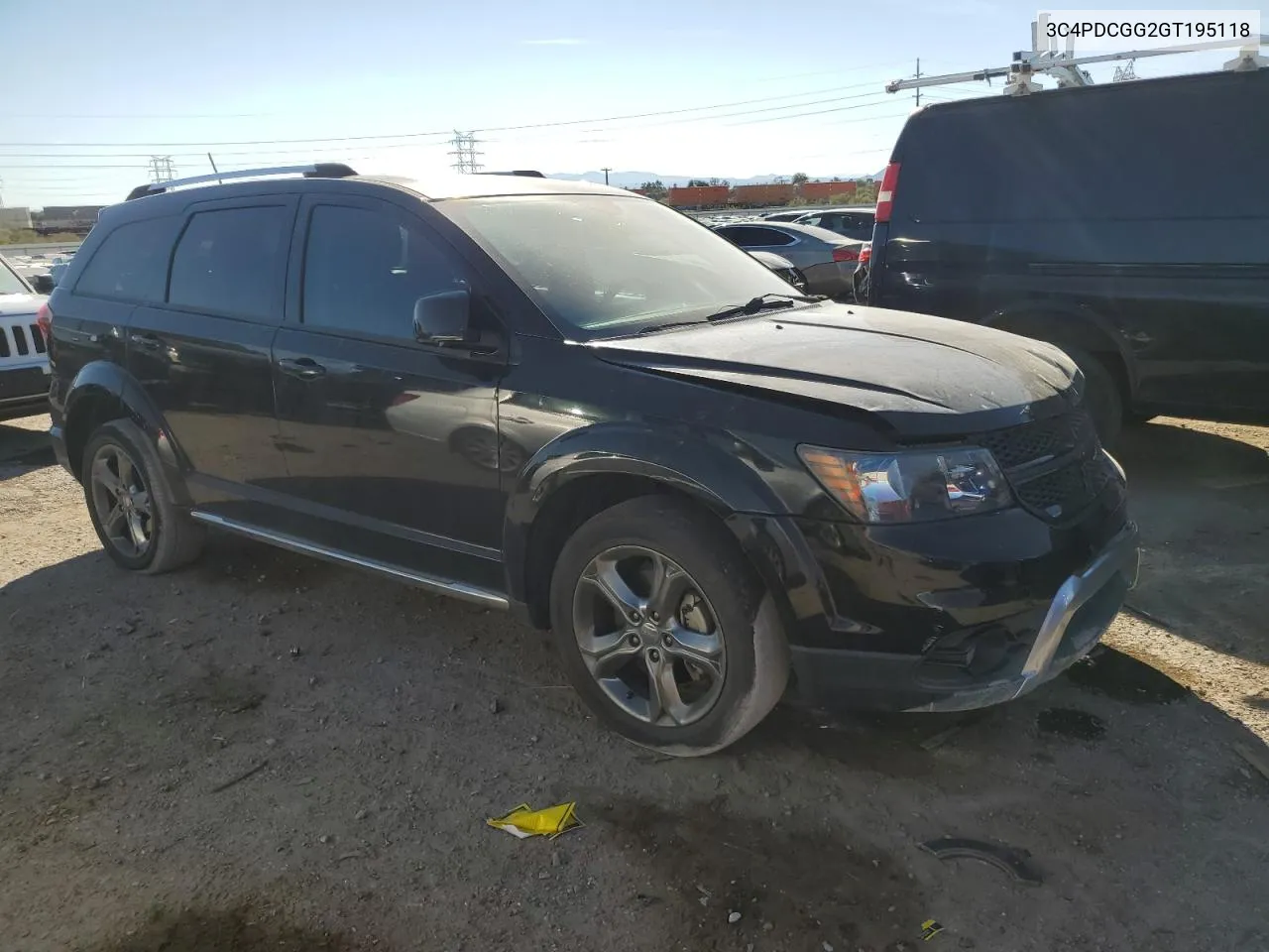 2016 Dodge Journey Crossroad VIN: 3C4PDCGG2GT195118 Lot: 77001404