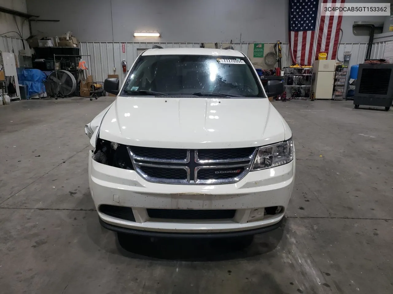 2016 Dodge Journey Se VIN: 3C4PDCAB5GT153362 Lot: 77270994