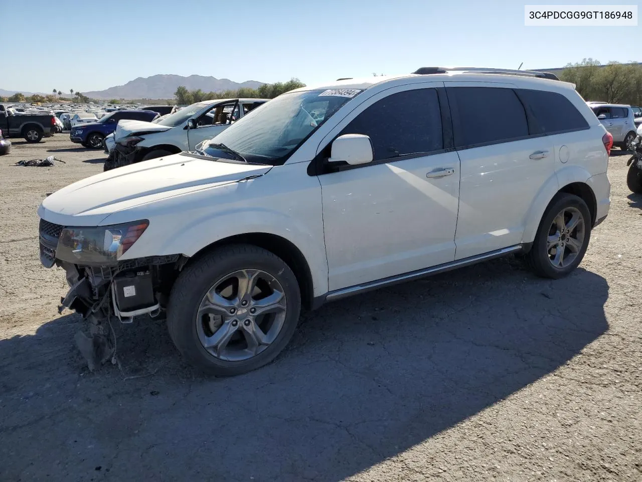 2016 Dodge Journey Crossroad VIN: 3C4PDCGG9GT186948 Lot: 77364394