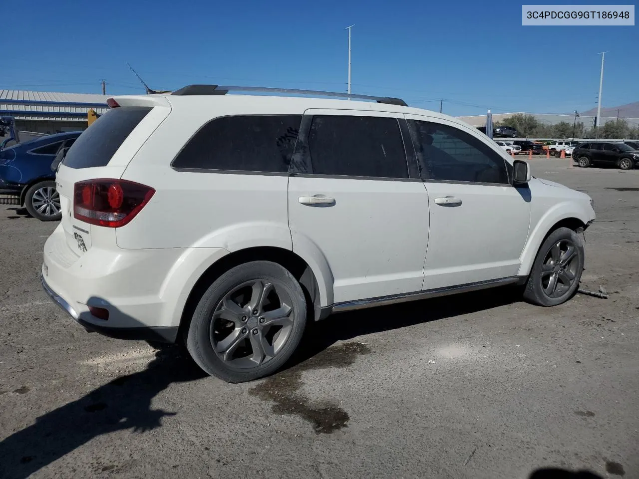 2016 Dodge Journey Crossroad VIN: 3C4PDCGG9GT186948 Lot: 77364394