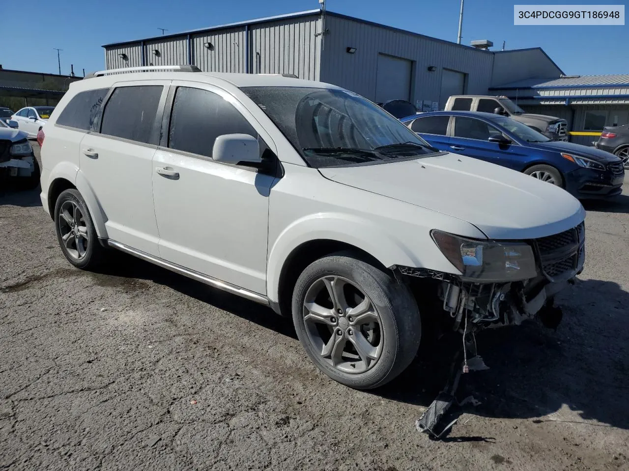 2016 Dodge Journey Crossroad VIN: 3C4PDCGG9GT186948 Lot: 77364394