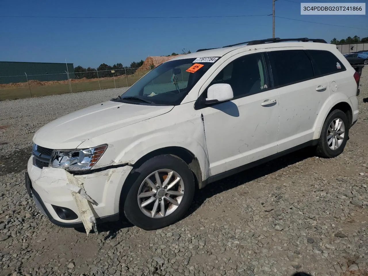 3C4PDDBG2GT241866 2016 Dodge Journey Sxt