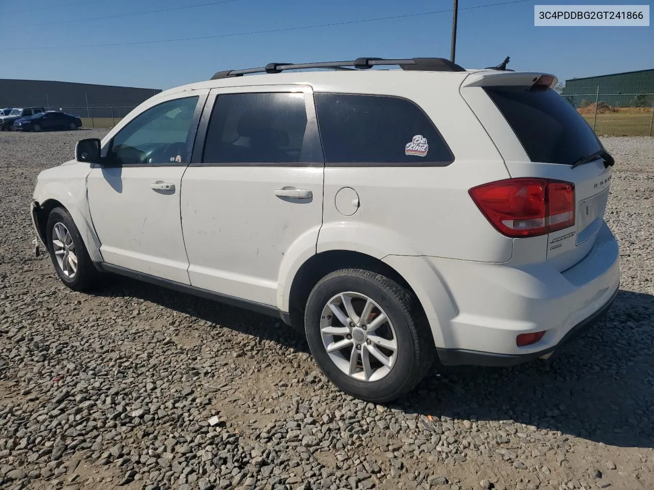 3C4PDDBG2GT241866 2016 Dodge Journey Sxt