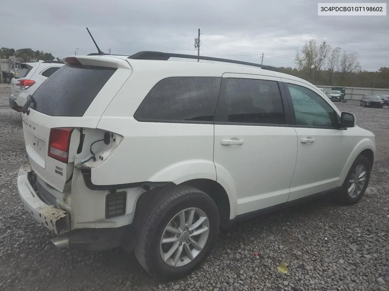 2016 Dodge Journey Sxt VIN: 3C4PDCBG1GT198602 Lot: 77793784