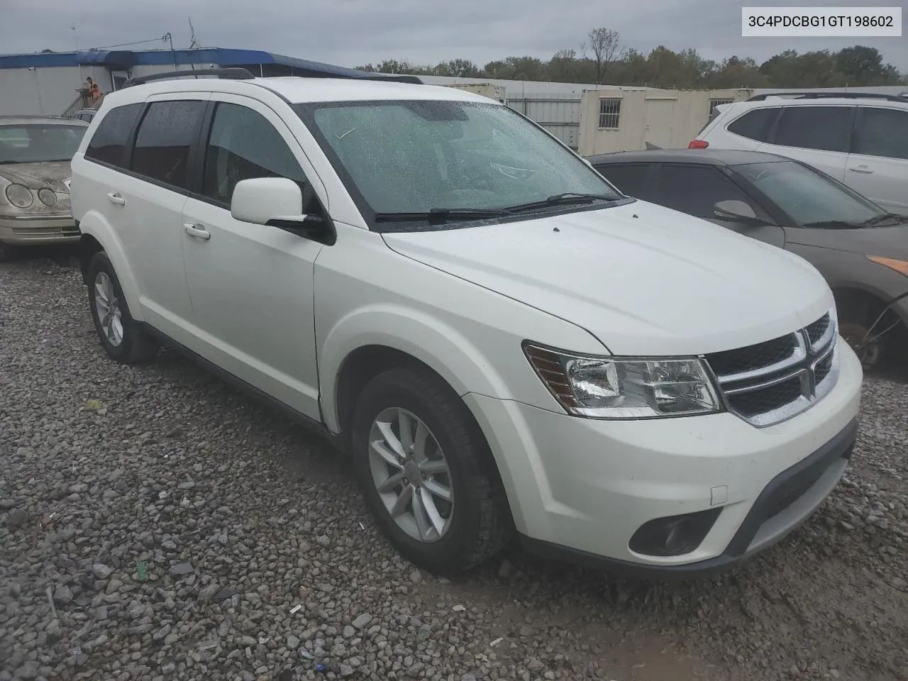 2016 Dodge Journey Sxt VIN: 3C4PDCBG1GT198602 Lot: 77793784