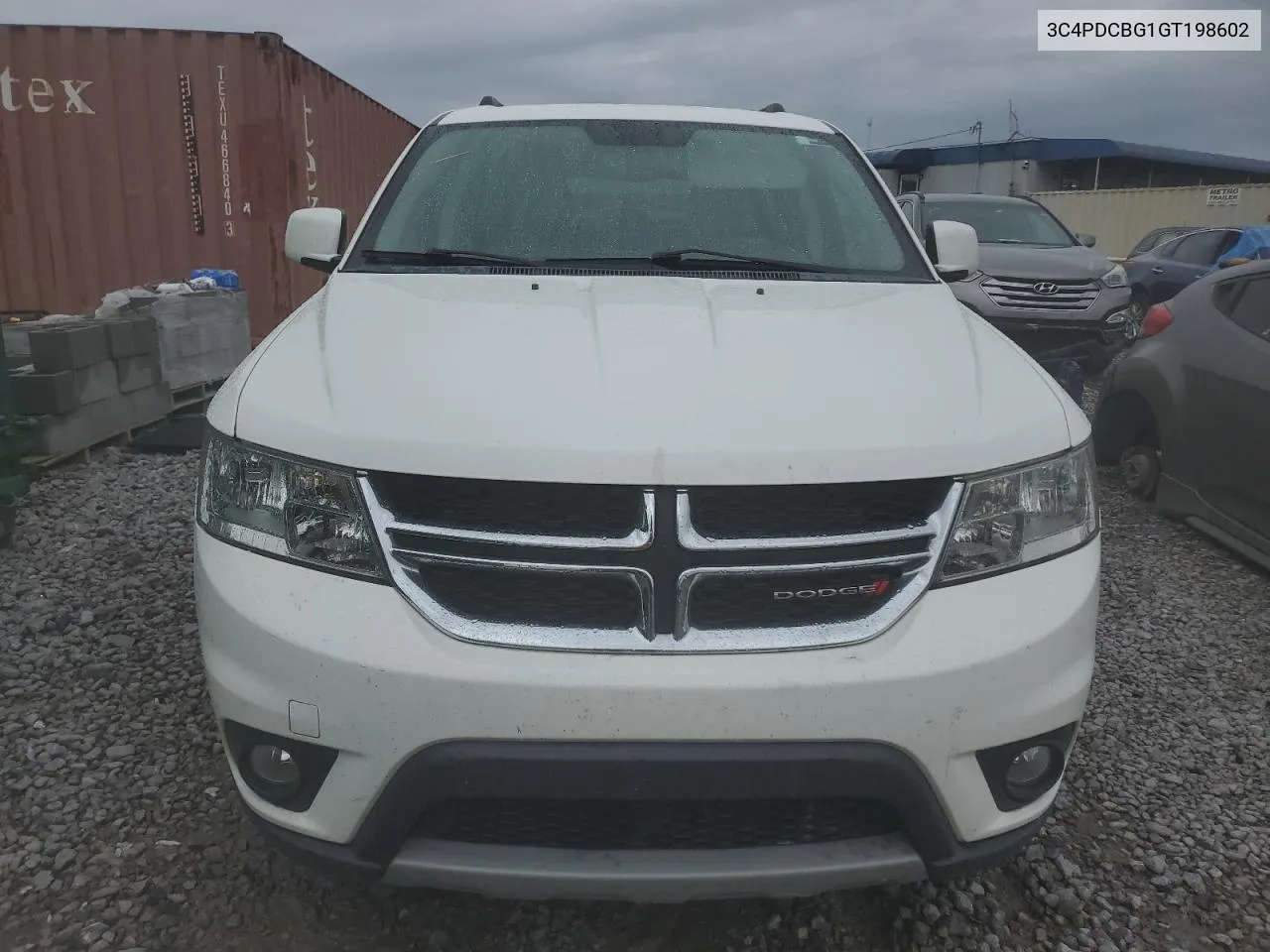 2016 Dodge Journey Sxt VIN: 3C4PDCBG1GT198602 Lot: 77793784