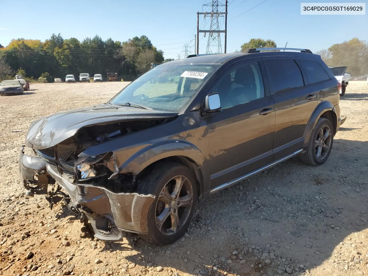 2016 Dodge Journey Crossroad VIN: 3C4PDCGG5GT169029 Lot: 77800284