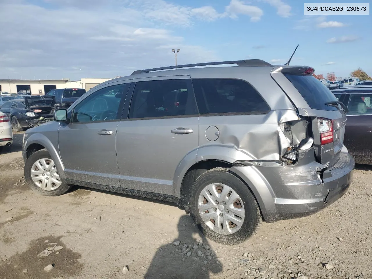 2016 Dodge Journey Se VIN: 3C4PDCAB2GT230673 Lot: 77823864