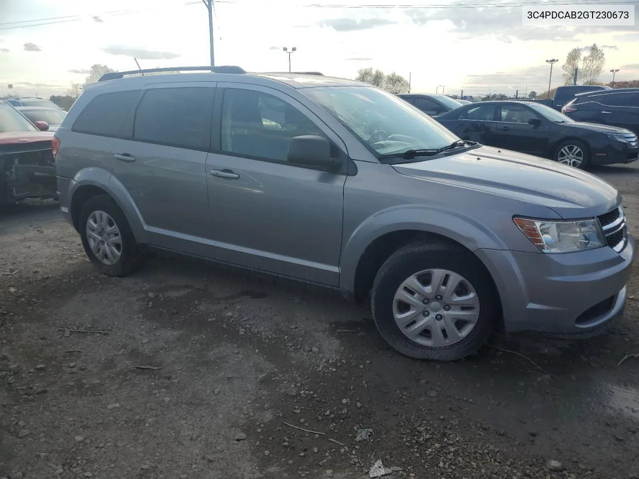 2016 Dodge Journey Se VIN: 3C4PDCAB2GT230673 Lot: 77823864