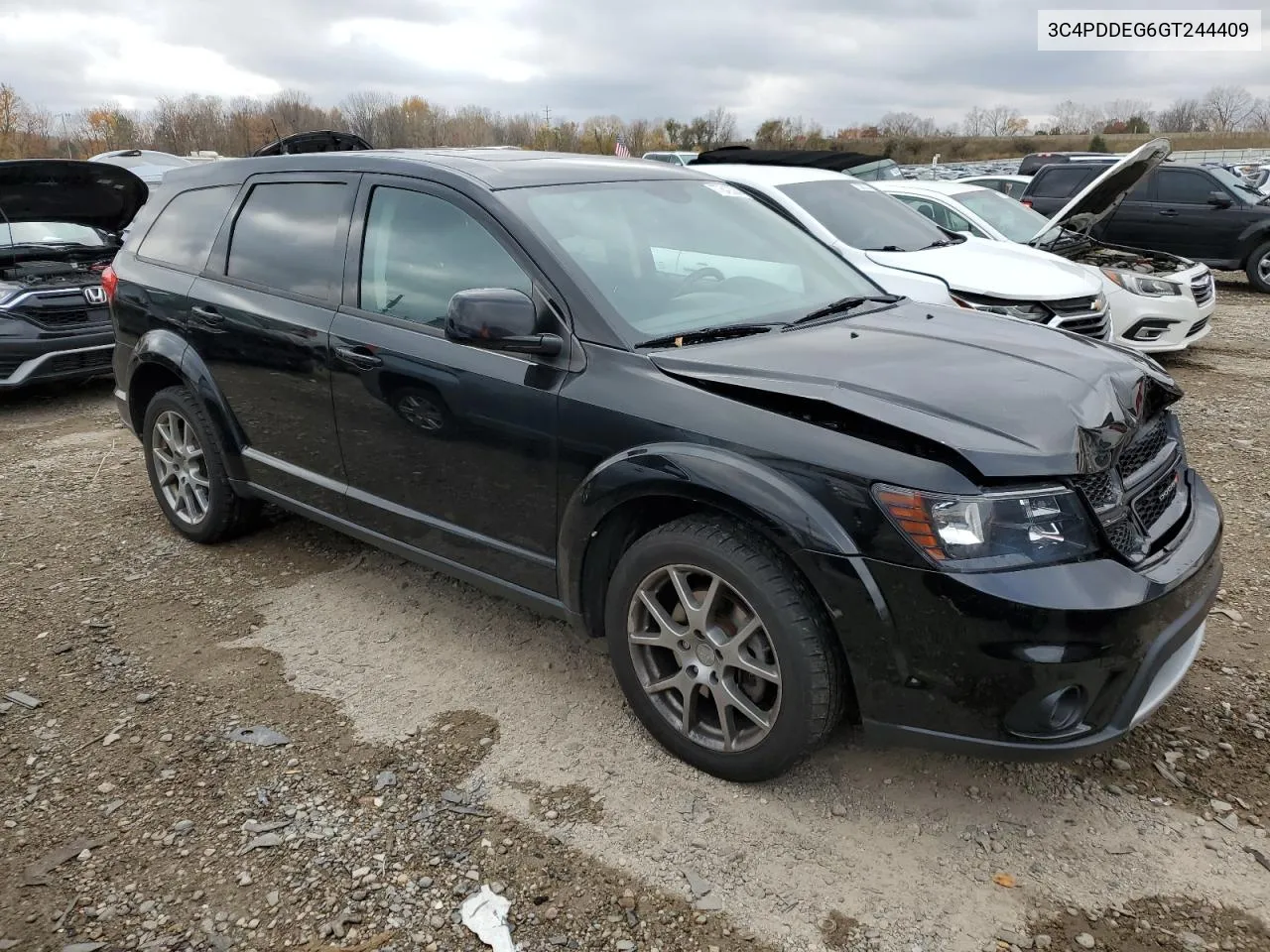 2016 Dodge Journey R/T VIN: 3C4PDDEG6GT244409 Lot: 77842304