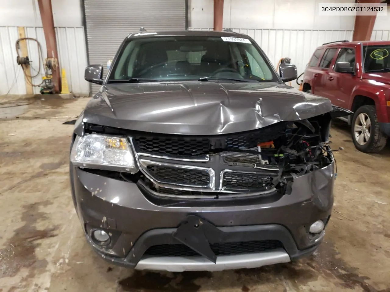 2016 Dodge Journey Sxt VIN: 3C4PDDBG2GT124532 Lot: 77999884