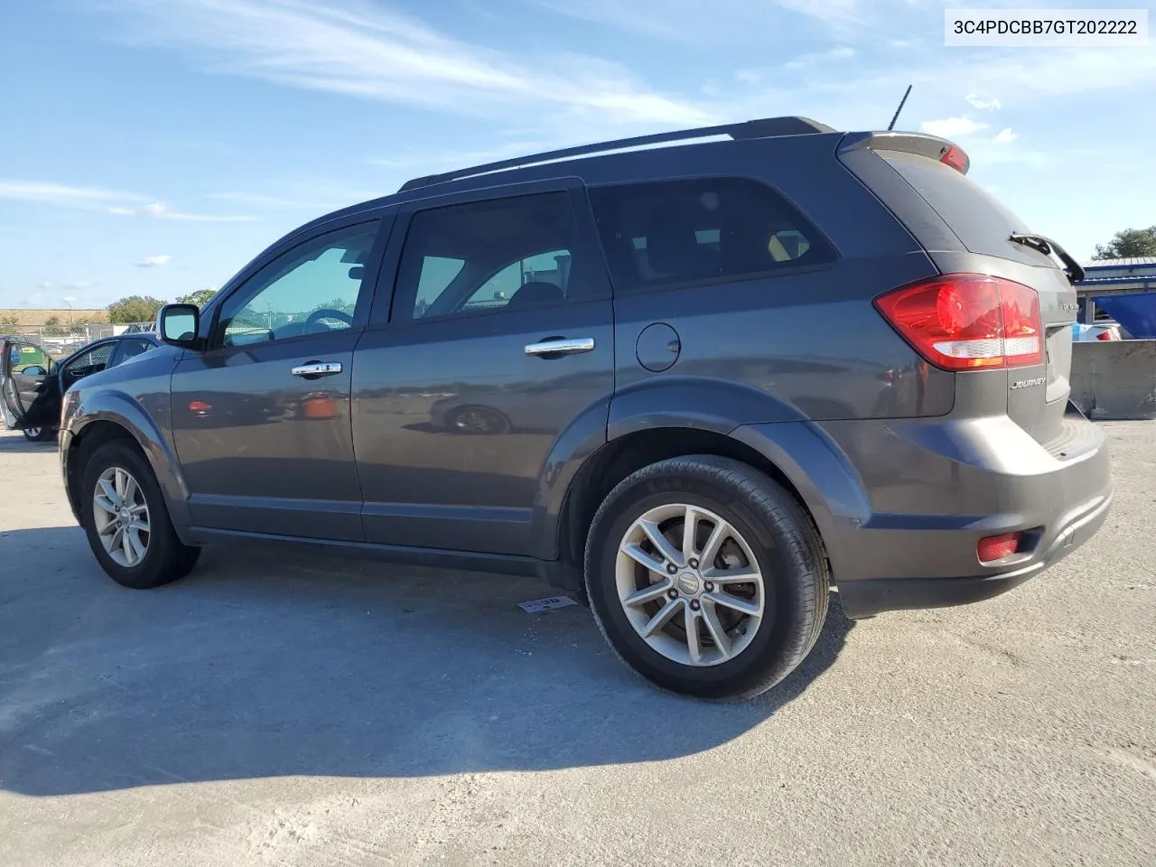 2016 Dodge Journey Sxt VIN: 3C4PDCBB7GT202222 Lot: 78023224