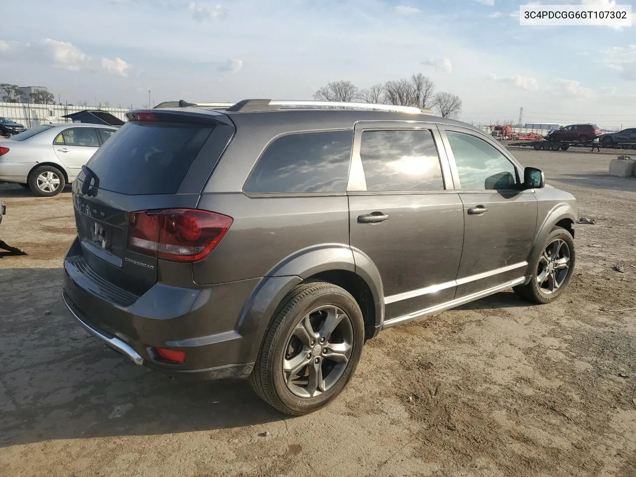 2016 Dodge Journey Crossroad VIN: 3C4PDCGG6GT107302 Lot: 78028864