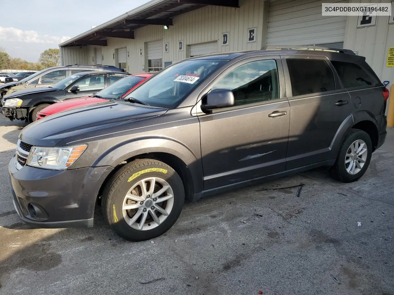 2016 Dodge Journey Sxt VIN: 3C4PDDBGXGT196482 Lot: 78304614