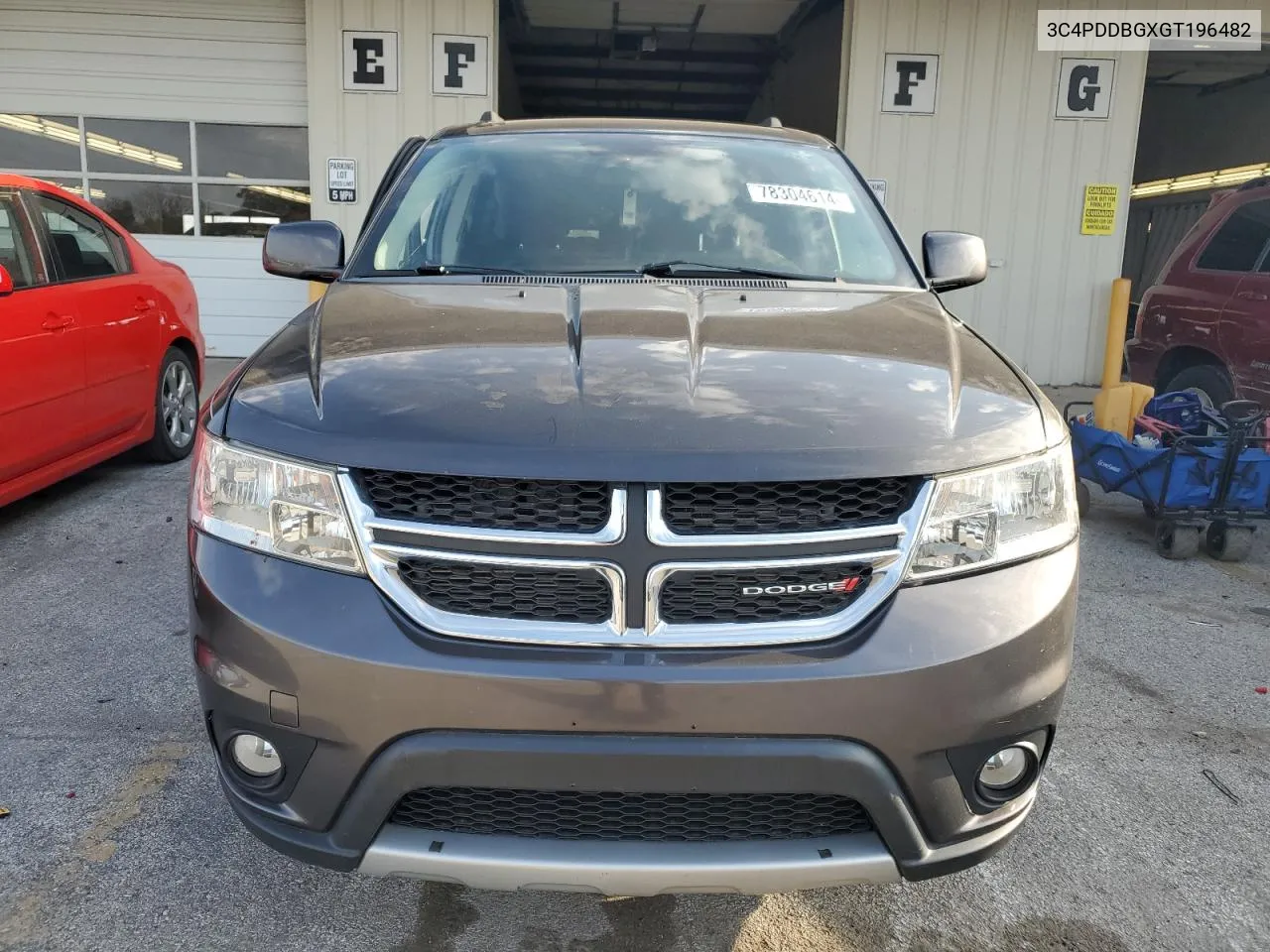 2016 Dodge Journey Sxt VIN: 3C4PDDBGXGT196482 Lot: 78304614