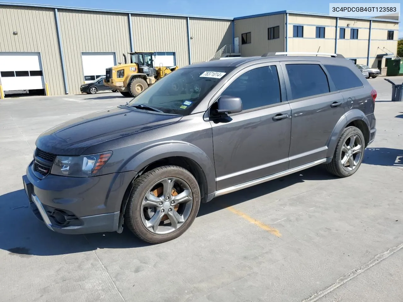 3C4PDCGB4GT123583 2016 Dodge Journey Crossroad