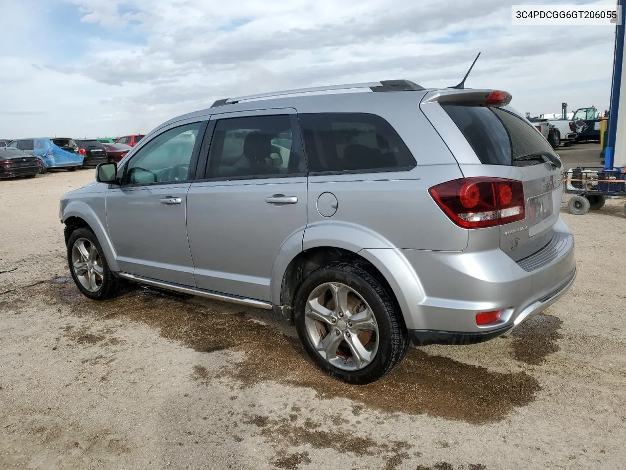 2016 Dodge Journey Crossroad VIN: 3C4PDCGG6GT206055 Lot: 78438104