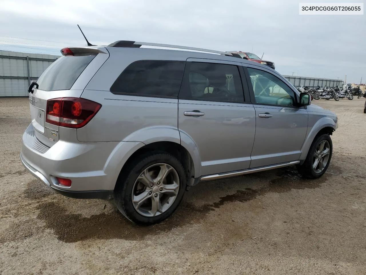 2016 Dodge Journey Crossroad VIN: 3C4PDCGG6GT206055 Lot: 78438104