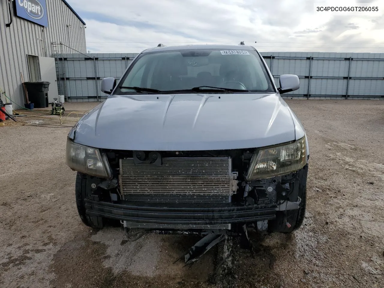 2016 Dodge Journey Crossroad VIN: 3C4PDCGG6GT206055 Lot: 78438104