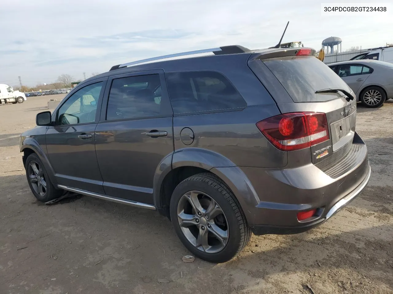 2016 Dodge Journey Crossroad VIN: 3C4PDCGB2GT234438 Lot: 78618814