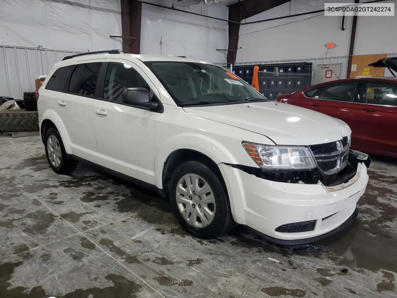 2016 Dodge Journey Se VIN: 3C4PDDAG2GT242274 Lot: 78667674