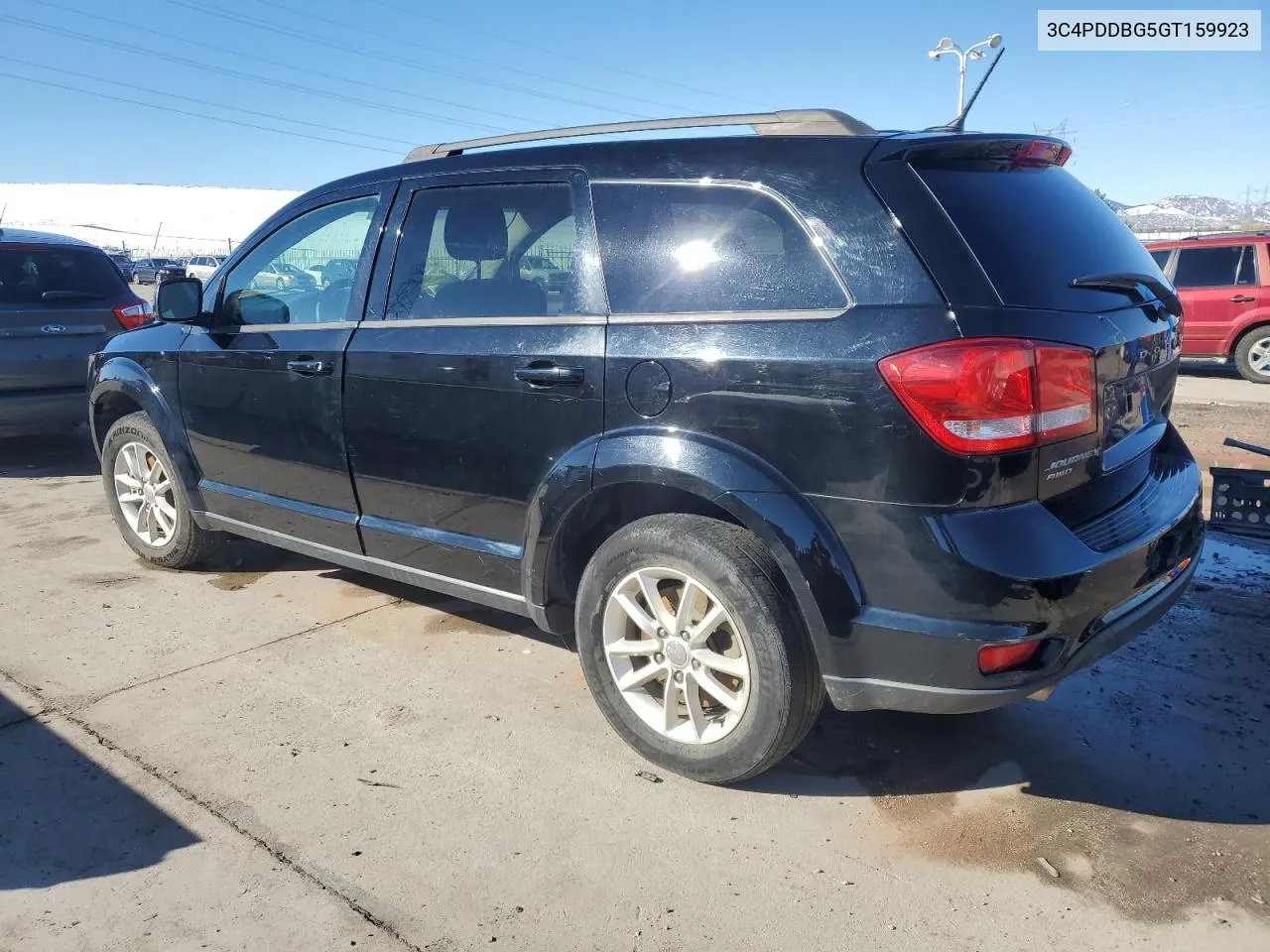 2016 Dodge Journey Sxt VIN: 3C4PDDBG5GT159923 Lot: 78761034