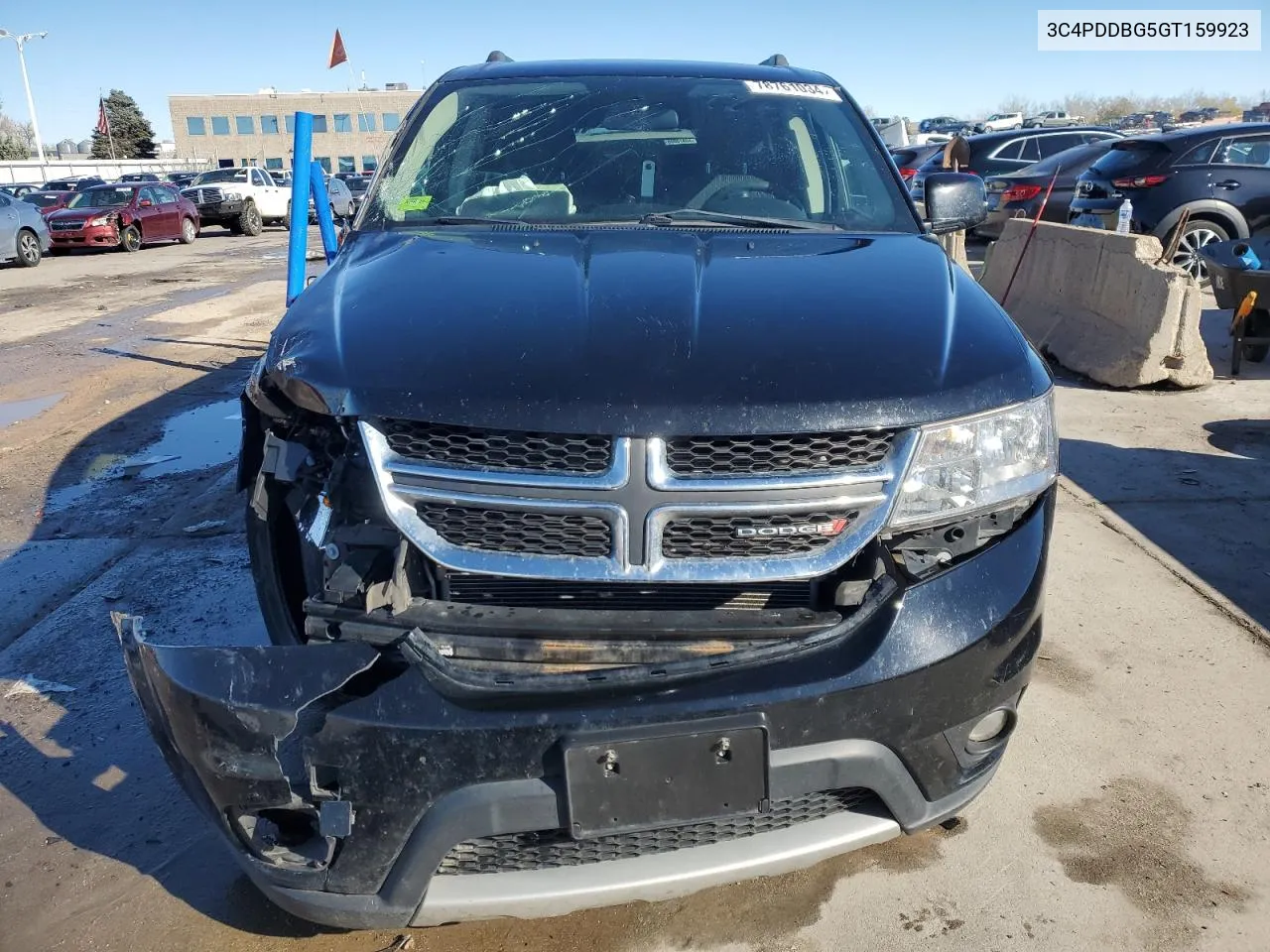 2016 Dodge Journey Sxt VIN: 3C4PDDBG5GT159923 Lot: 78761034