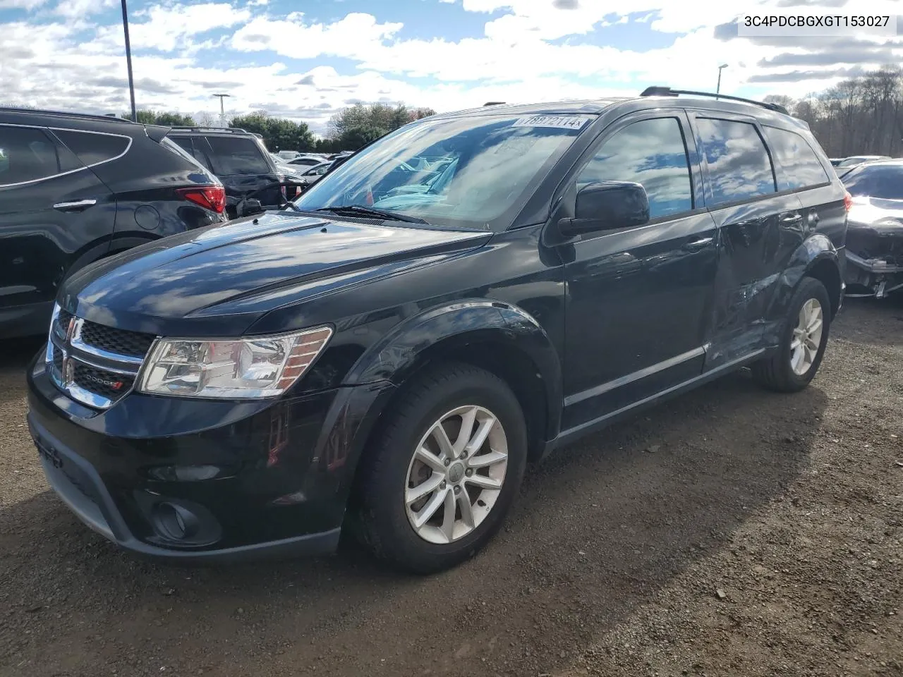 2016 Dodge Journey Sxt VIN: 3C4PDCBGXGT153027 Lot: 78872114