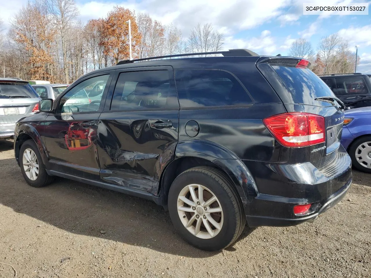 2016 Dodge Journey Sxt VIN: 3C4PDCBGXGT153027 Lot: 78872114