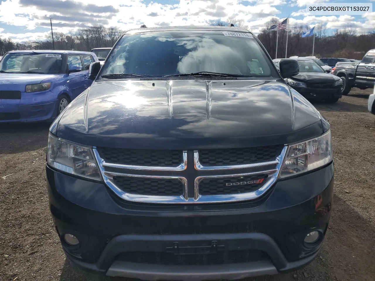 2016 Dodge Journey Sxt VIN: 3C4PDCBGXGT153027 Lot: 78872114