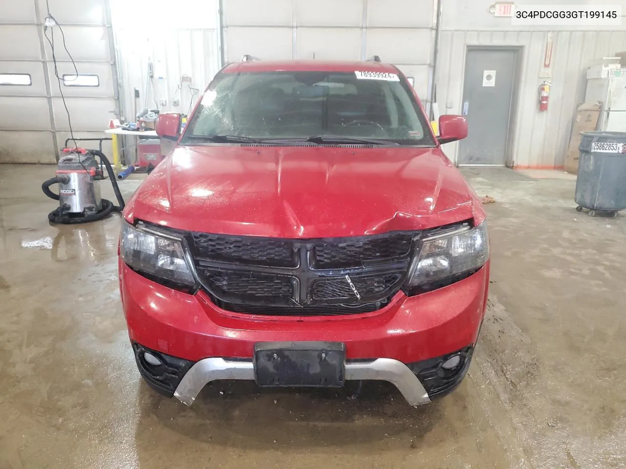 2016 Dodge Journey Crossroad VIN: 3C4PDCGG3GT199145 Lot: 78939924