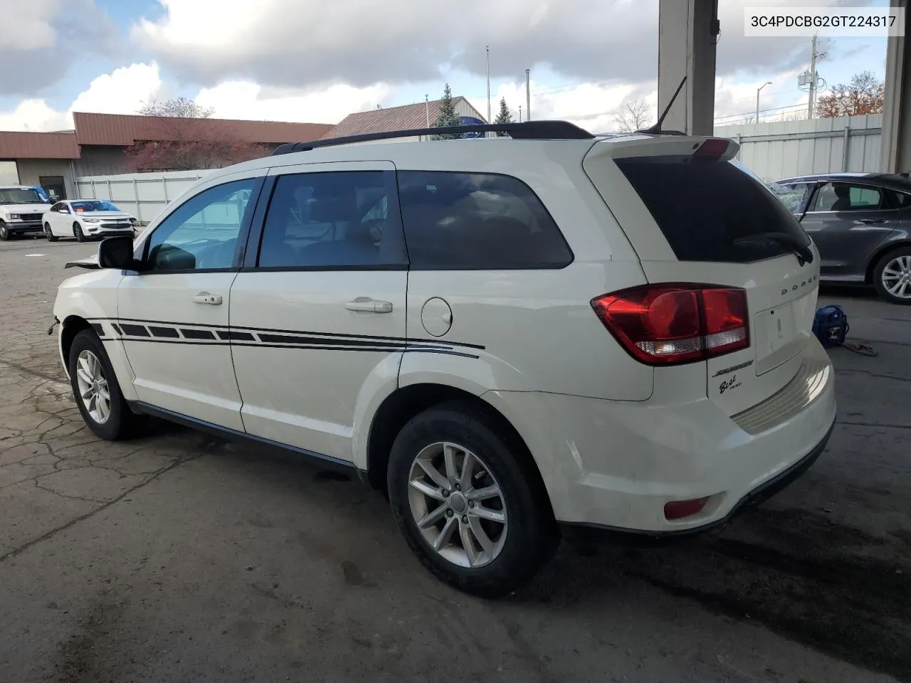 2016 Dodge Journey Sxt VIN: 3C4PDCBG2GT224317 Lot: 78973664