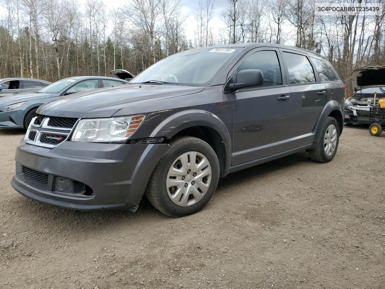 2016 Dodge Journey Se VIN: 3C4PDCAB8GT235439 Lot: 79051784