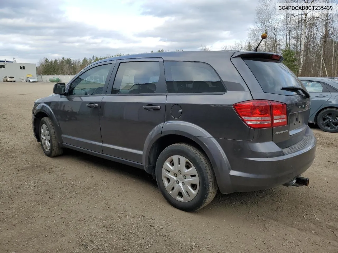 2016 Dodge Journey Se VIN: 3C4PDCAB8GT235439 Lot: 79051784