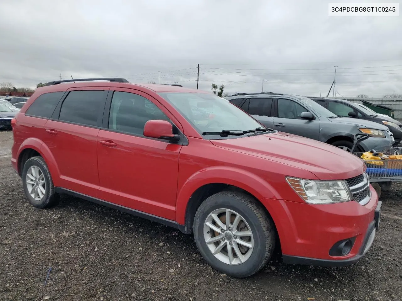 2016 Dodge Journey Sxt VIN: 3C4PDCBG8GT100245 Lot: 79101004