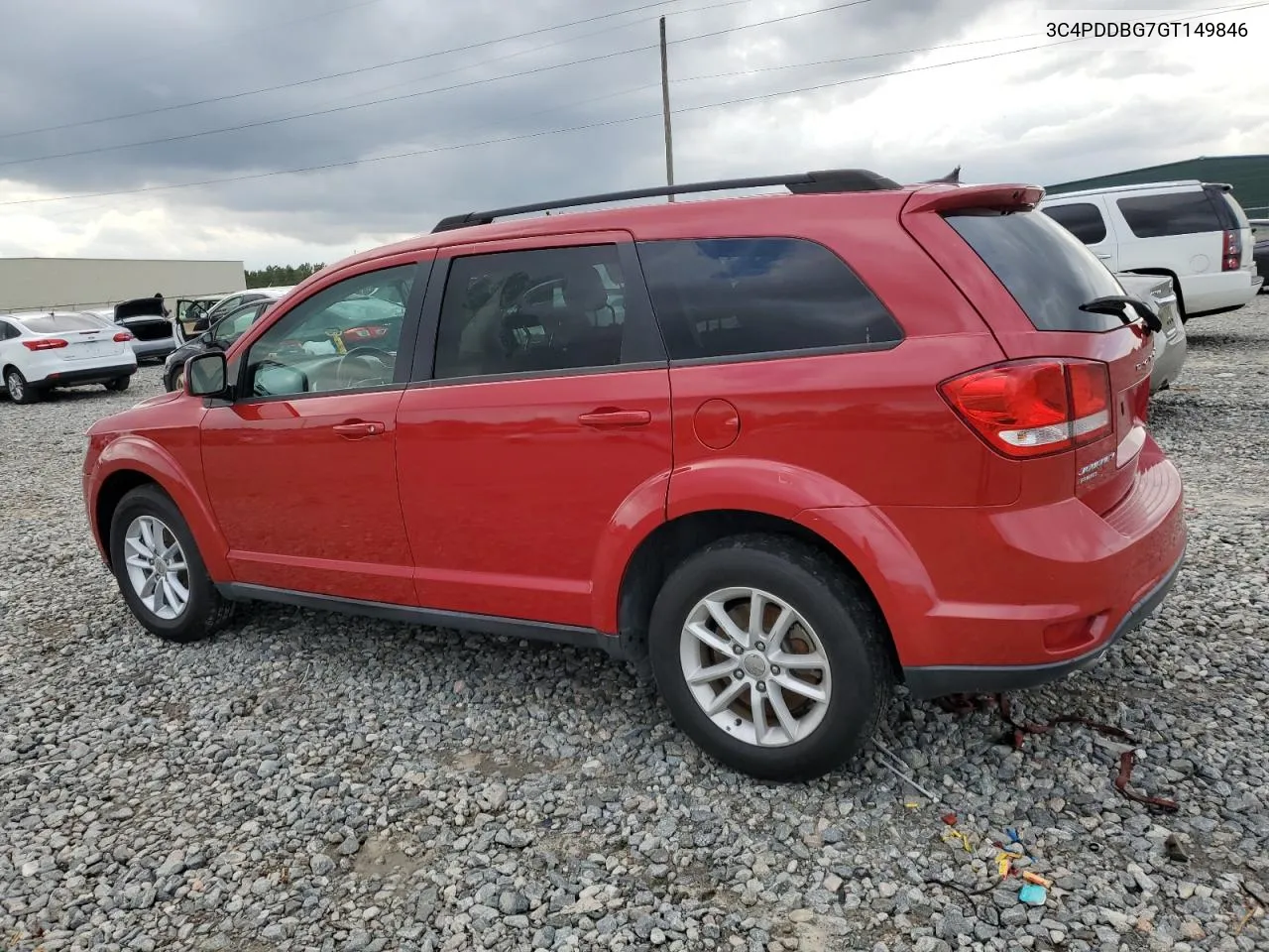 2016 Dodge Journey Sxt VIN: 3C4PDDBG7GT149846 Lot: 79189474