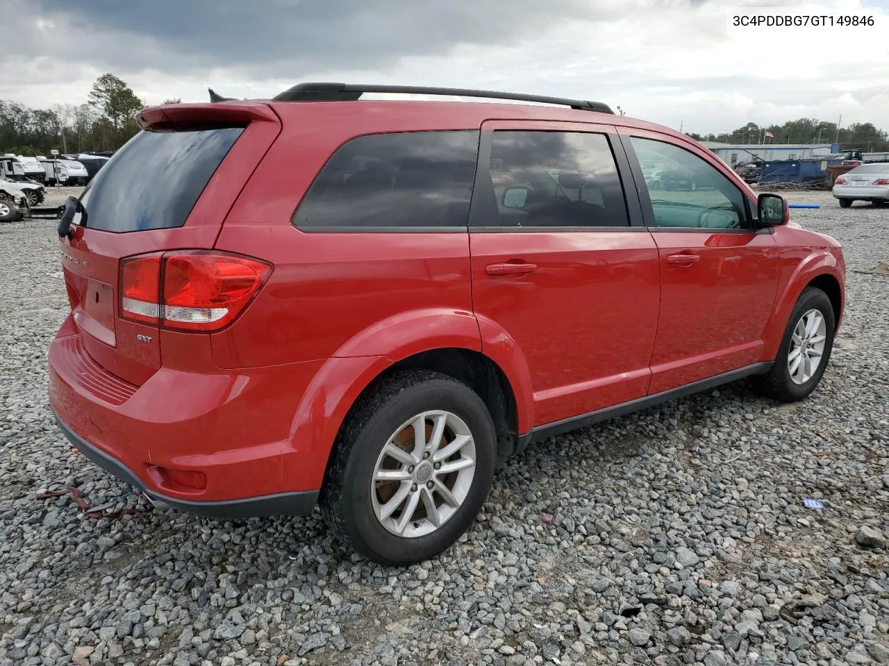 2016 Dodge Journey Sxt VIN: 3C4PDDBG7GT149846 Lot: 79189474