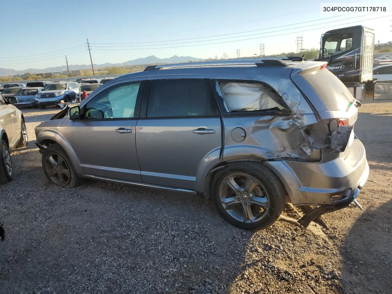 3C4PDCGG7GT178718 2016 Dodge Journey Crossroad