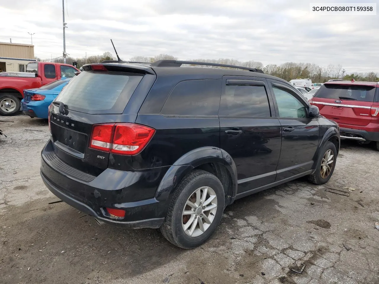 2016 Dodge Journey Sxt VIN: 3C4PDCBG8GT159358 Lot: 79507804