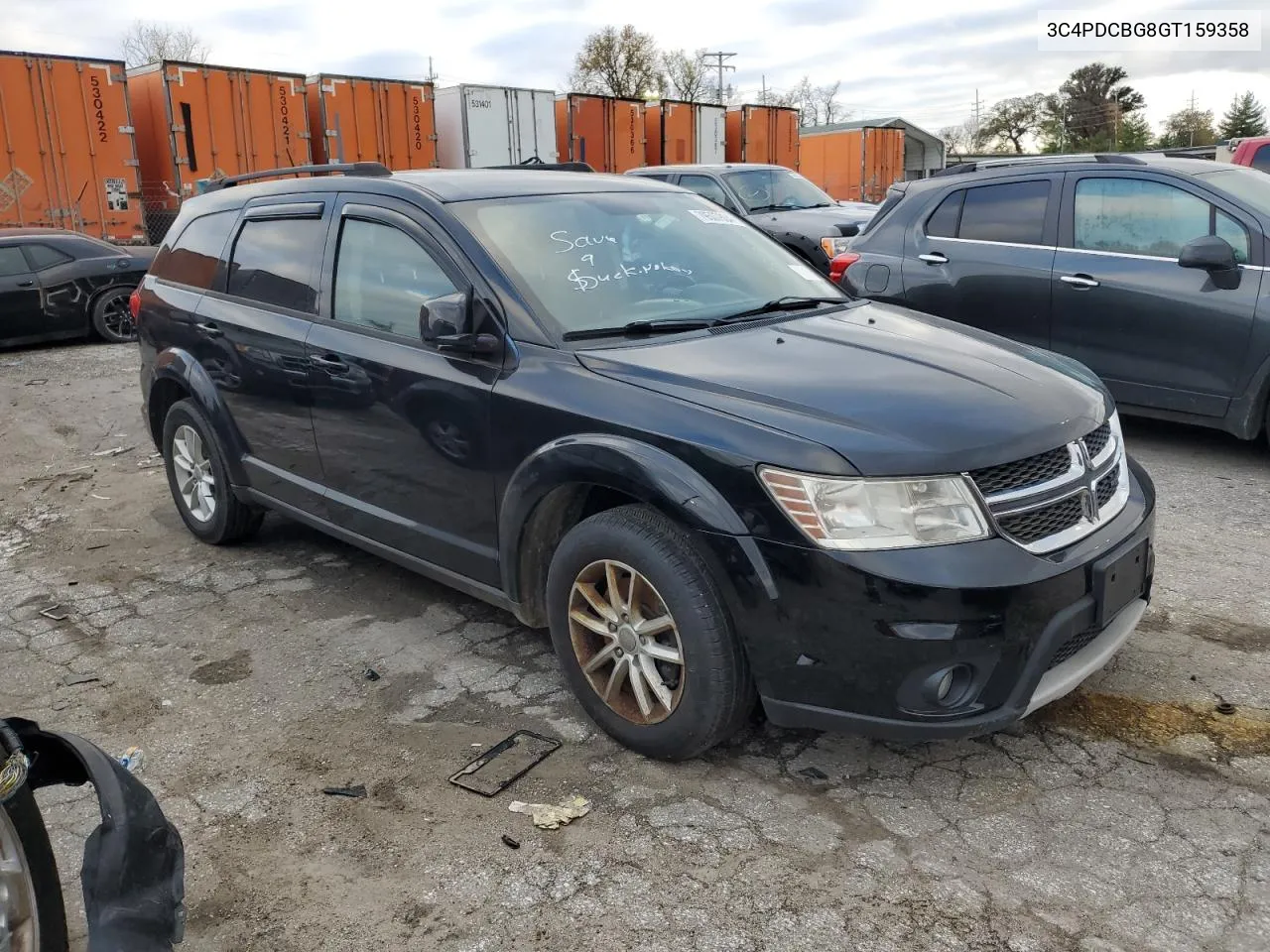 2016 Dodge Journey Sxt VIN: 3C4PDCBG8GT159358 Lot: 79507804