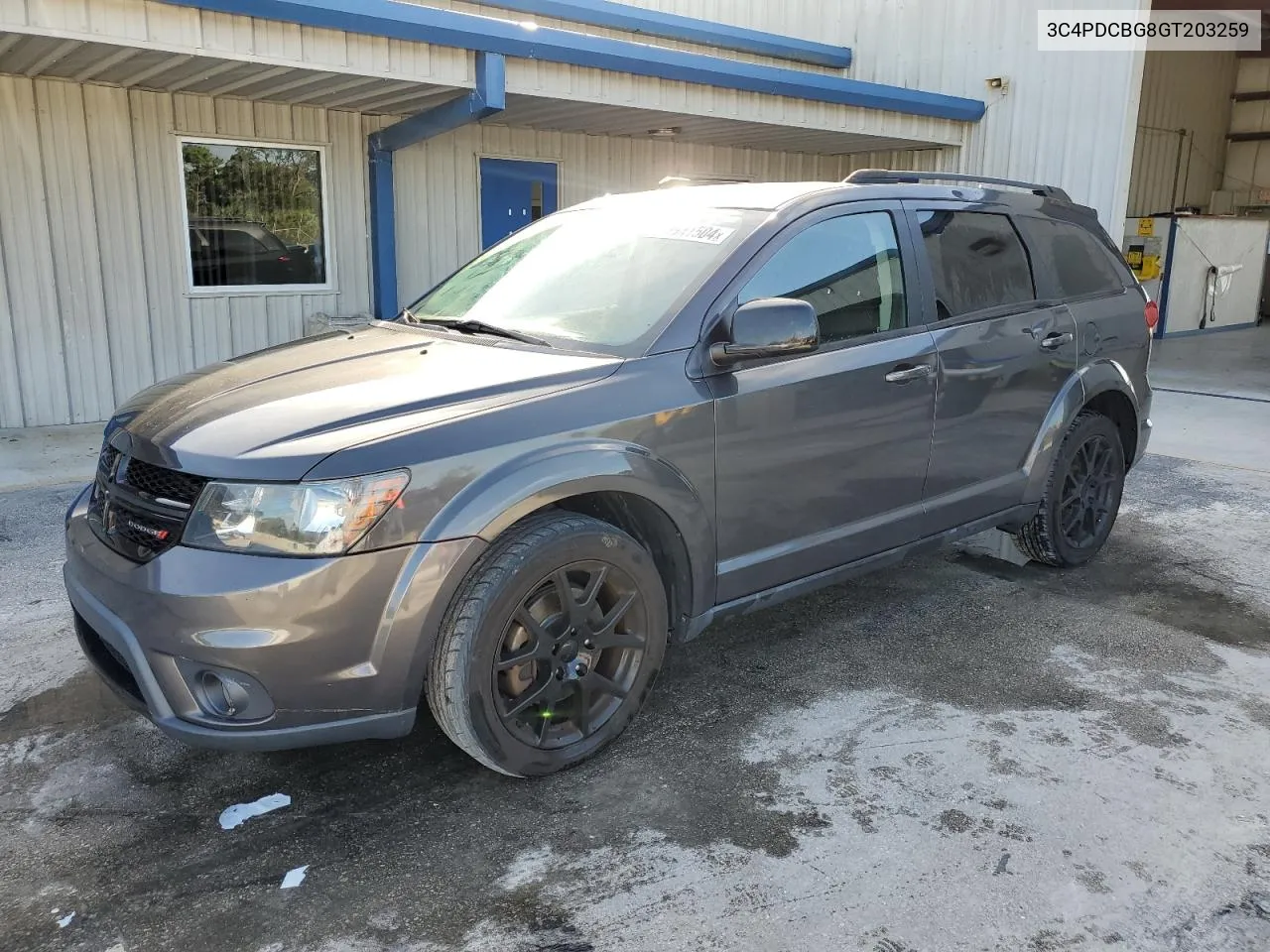 2016 Dodge Journey Sxt VIN: 3C4PDCBG8GT203259 Lot: 79931504