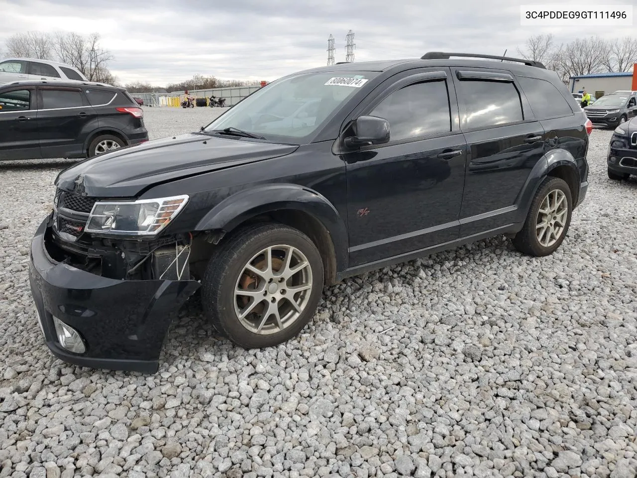 2016 Dodge Journey R/T VIN: 3C4PDDEG9GT111496 Lot: 80060074