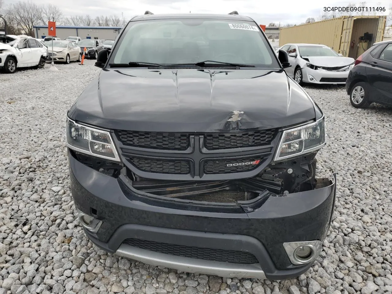 2016 Dodge Journey R/T VIN: 3C4PDDEG9GT111496 Lot: 80060074