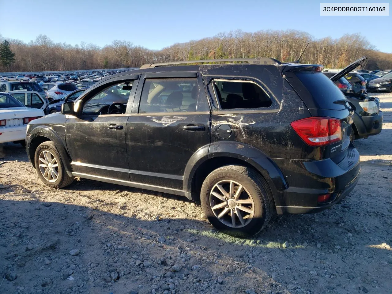 2016 Dodge Journey Sxt VIN: 3C4PDDBG0GT160168 Lot: 80446324