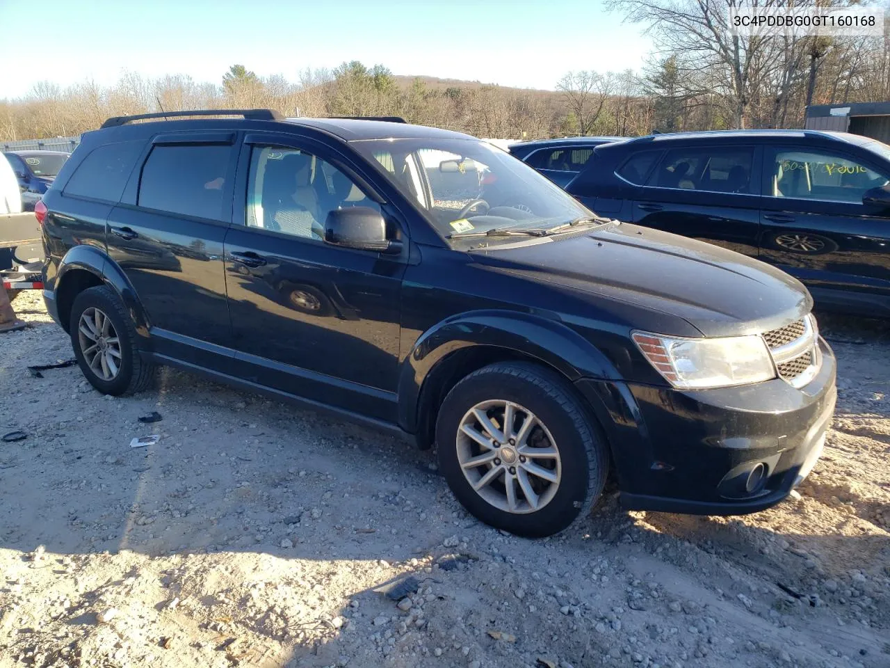 2016 Dodge Journey Sxt VIN: 3C4PDDBG0GT160168 Lot: 80446324