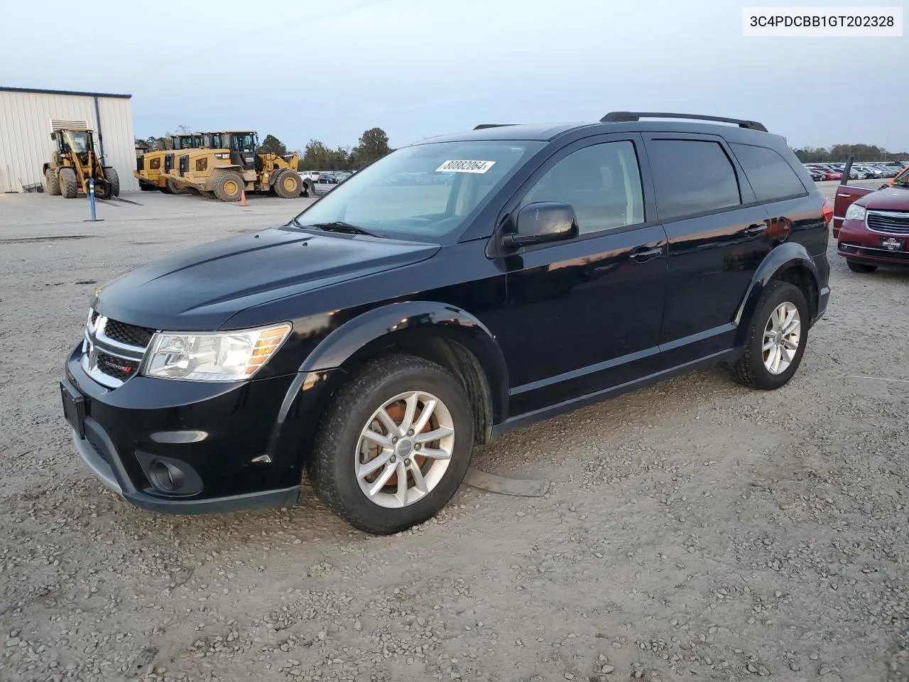 2016 Dodge Journey Sxt VIN: 3C4PDCBB1GT202328 Lot: 80882064