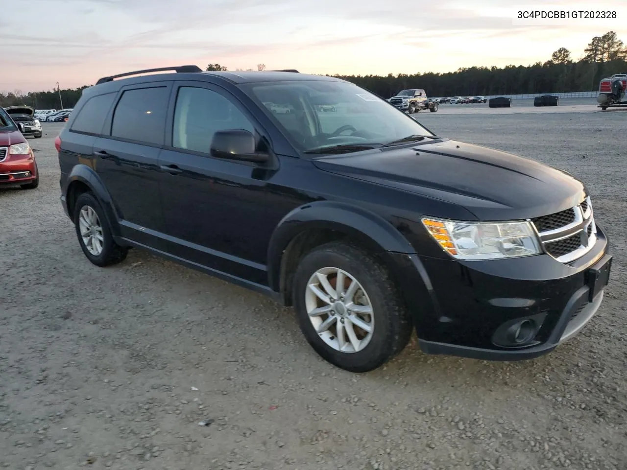 2016 Dodge Journey Sxt VIN: 3C4PDCBB1GT202328 Lot: 80882064