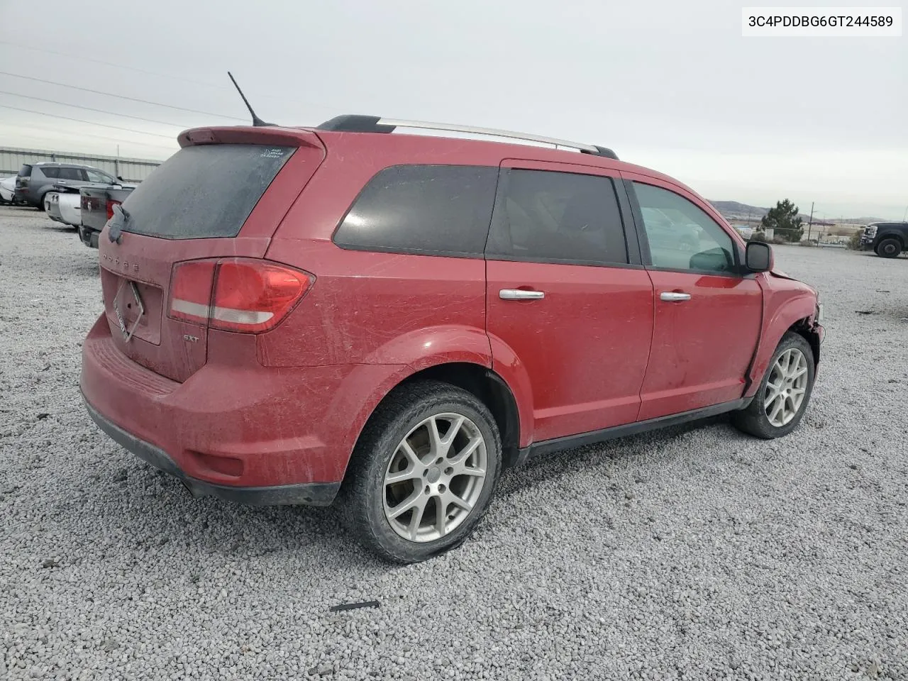 2016 Dodge Journey Sxt VIN: 3C4PDDBG6GT244589 Lot: 81122424